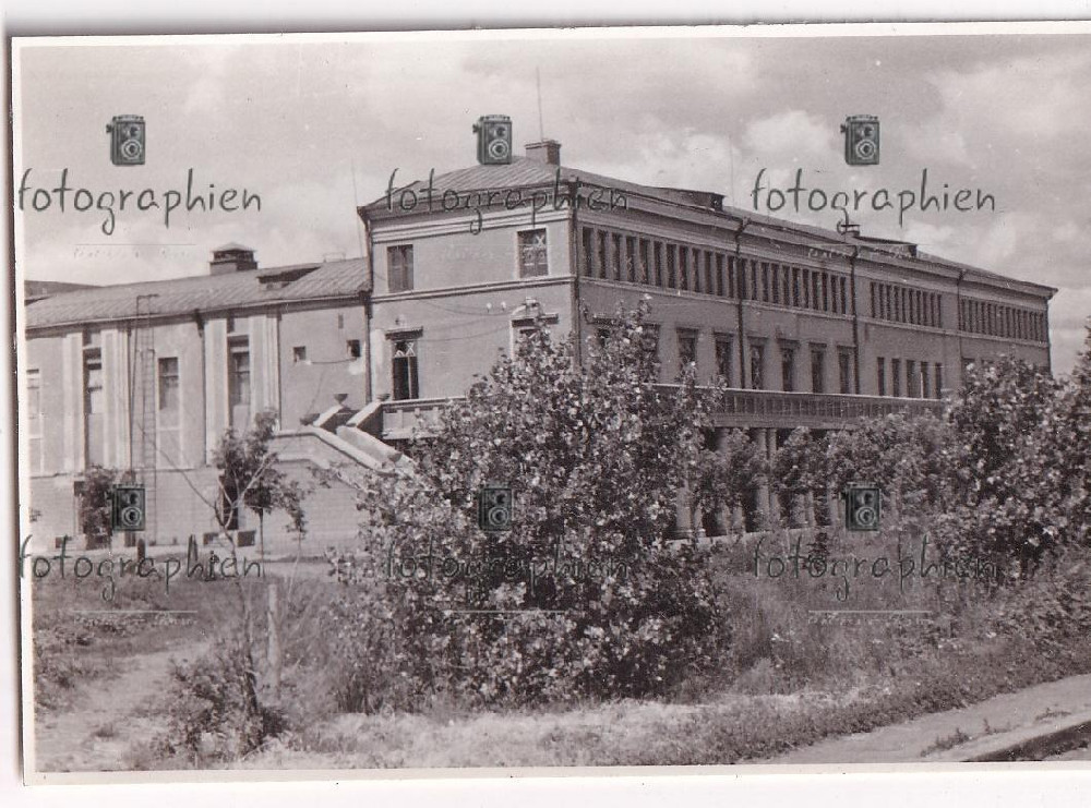 orginal Foto 2  Weltkrieg Ukraine Dnipropetrowsk Haus Gebäude 1942 6