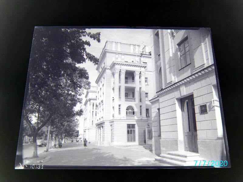 Жилые дома по ул  Дзержинского  1949  Украина  г  Днепропетровск  Екатеринослав   Жилые дома по ул  Дзержинского  Самодрыга В В  Перспектива 1