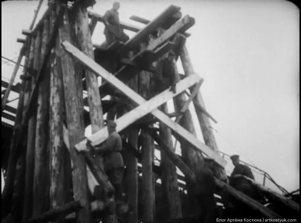 Деревянный Амурский мост