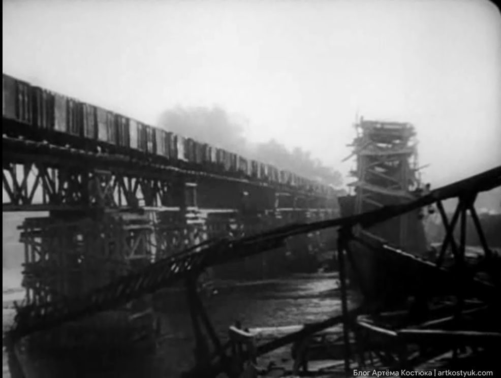 Деревянный Амурский мост