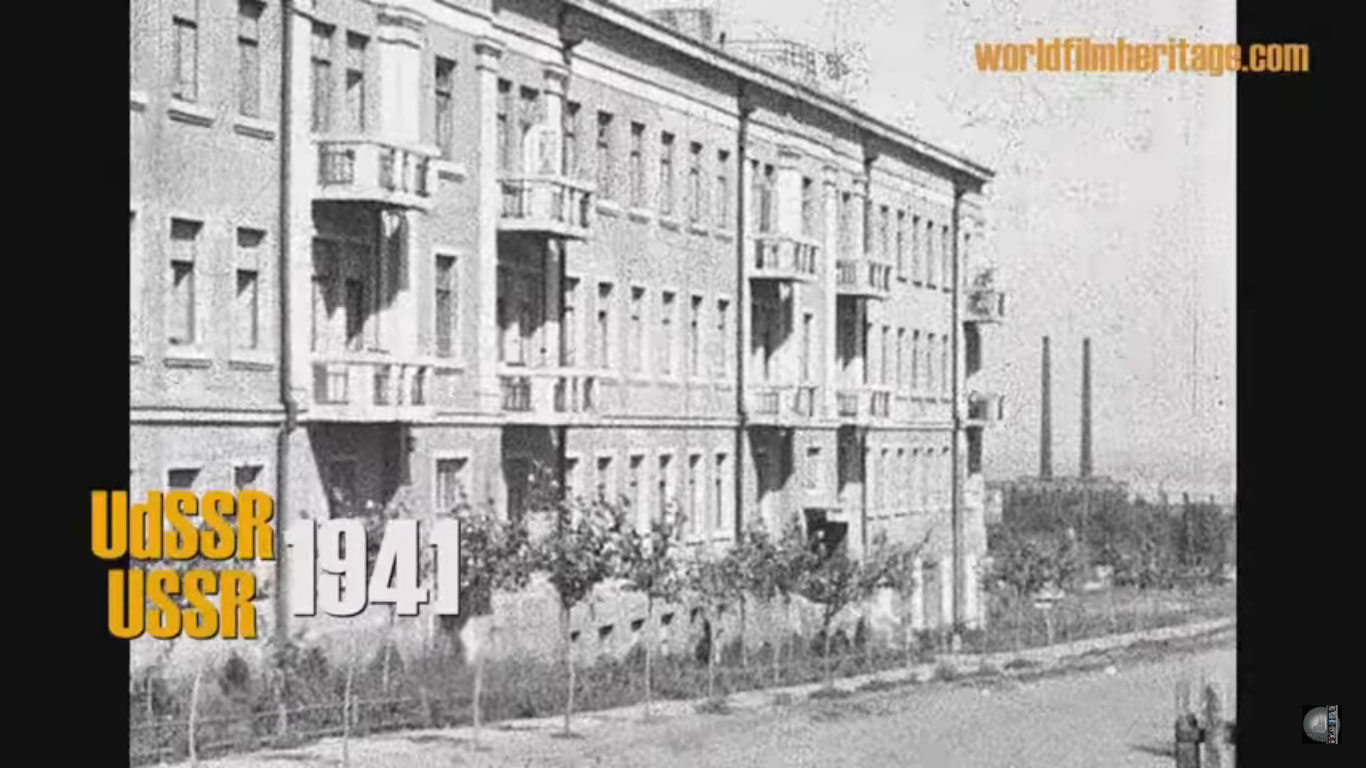 Кинохроники Днепропетровск 1941