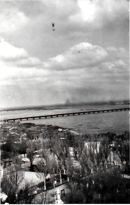 Деревянный Центральный мост Днепропетровск