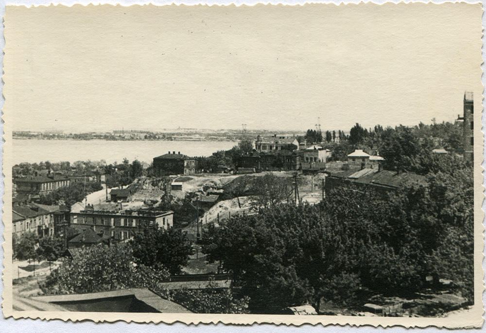 Панорама Днепропетровска начала 50-х