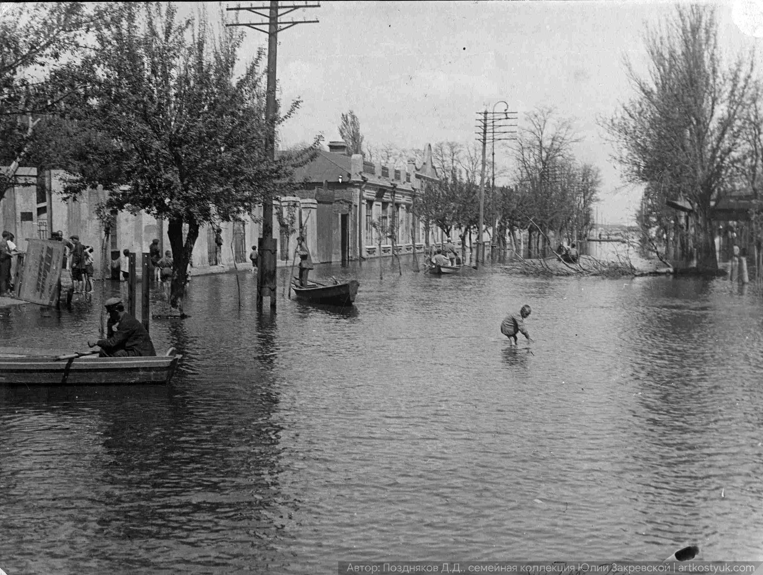 Уникальные снимки: в Сети показали последствия наводнения в Днепре в 1931 году (Фото). Афиша Днепра