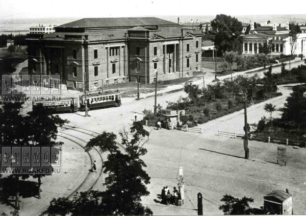 трамвайная линия исторический музей 1936