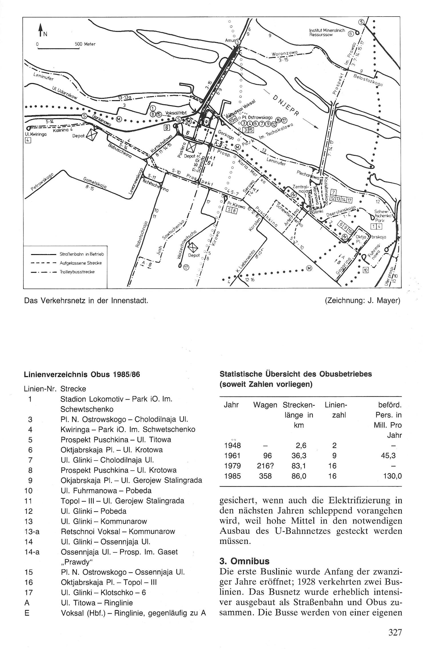 Сканы журнала Strassenbahn Magazin со статьей об электротранспорте Днепра